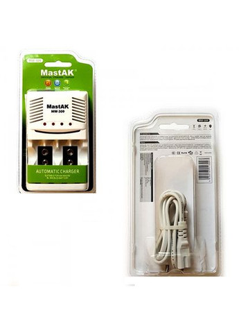 Зарядний пристрій MW-309 (1/4, АА/ААА-160/80mAh, 9V-30mAh) Mastak (370779973)