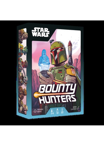 Настільна гра Зоряні Війни: Мисливці За Головами (Star Wars: Bounty Hunters) (укр) ( ) Geekach ZYGBH01UA (371341804)