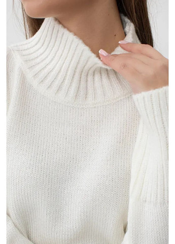 Білий демісезонний светр жіночий в’язаний goldie білий Sewel