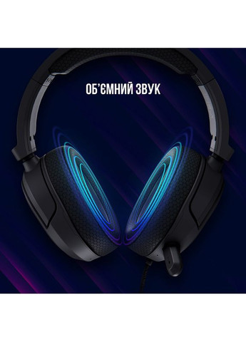 Гарнитура Kaya 460 Gaming RGB USB Black (LRG-GHS460) LORGAR (322912969)