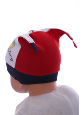 Шапка для хлопчика трикотажна синій 6м+ (38856) BABYKROHA (323469699)