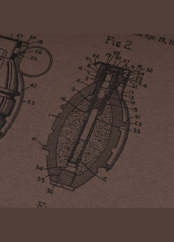 Світшот зимовий Grenade Olive Drab P1G (316608593)