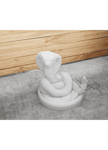 Змея Кобра фигурка на подставке. Символ 2025 года ЗаСвіт (369718680)