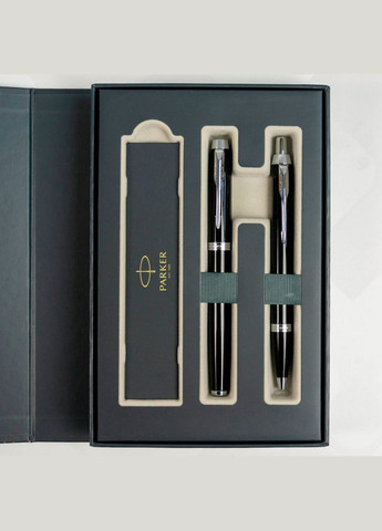 Набір IM 17 Black CT RB + BP ролер + кулькова ручка 22 182b24 Parker (316467605)