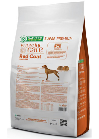 Сухий беззерновий корм для дорослих собак усіх порід із рудим забарвленням шерсті Superior Care Nature's Protection (279573311)