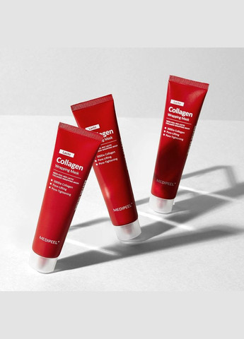 Укрепляющая маска для лица с коллагеном Medi-Peel Red Lacto Collagen Wrapping Mask, 70 ml Medi Peel (308845282)