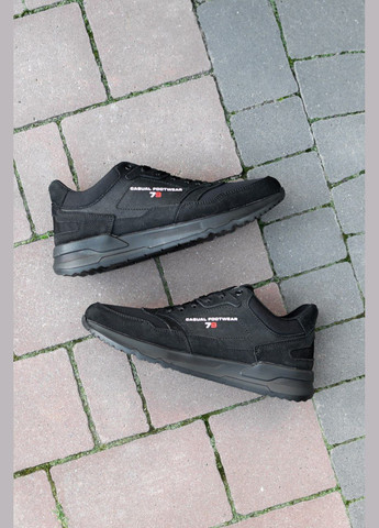 Черные демисезонные демисезонные кроссовки No Brand