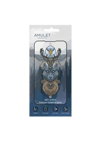 Защитное стекло AMULET 2.5D HD Antistatic for iPhone X/XS/11 Pro Черный iNobi (389370290)