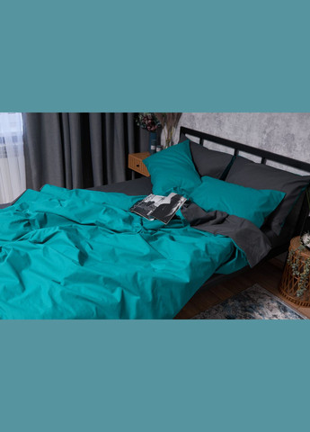 Комплект постельного белья Бязь Gold Люкс «Gray Green» Детский 110х140 наволочки 2х40х60 (MS-830000085) Moon&Star GrayGreen (293173222)