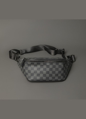 Чоловіча сумка-бананка поясна картата, сумка-бананка на груди No Brand (334730036)