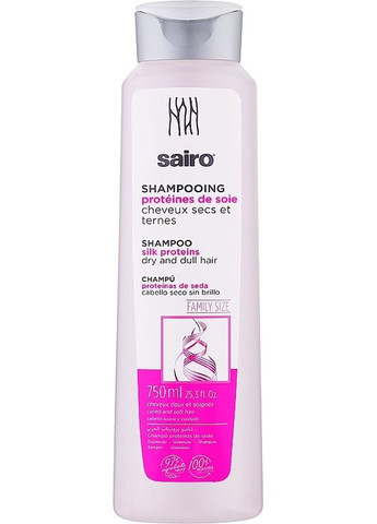 Шампунь для волосся "Шовк протеїновий" Expertise Silk Proteins Shampoo 750ml (617181-31160675) Sairo (368631595)