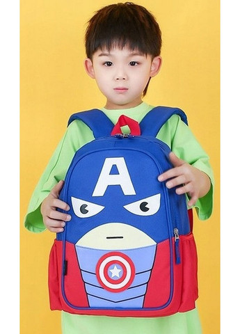 Дитячий рюкзак для дошкільника Капітан Америка Edibazzar (288184264)