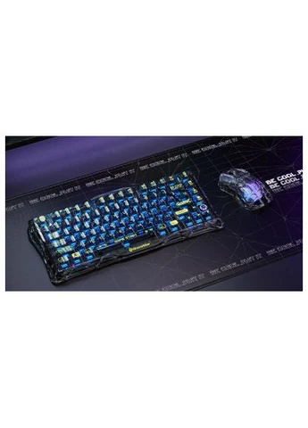 Мышь (GRAVASTARM2_XTAL_BLK) GravaStar Mercury M2 Transparent Black (399995659)