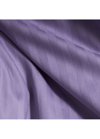 Комплект постельного белья Satin Stripe «» Двуспальные 175х210 наволочки 4х50х70 (MS-820008688) Moon&Star Soft Lilac (356114901)