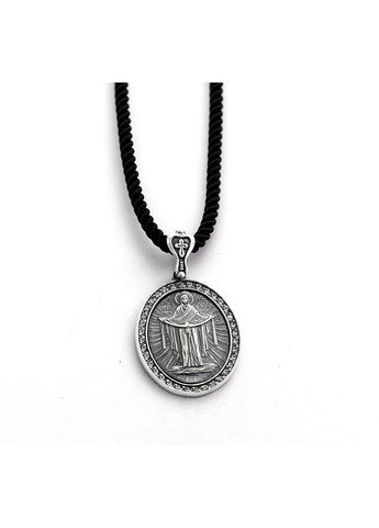 Ладанка Покрова Богородицы 8931 Maxi Silver (337133626)