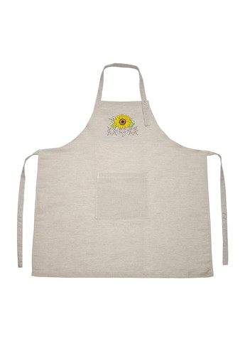 Фартух льон М.К-102 вишивка у асортименті, 73х68 см Ярослав (298730639)