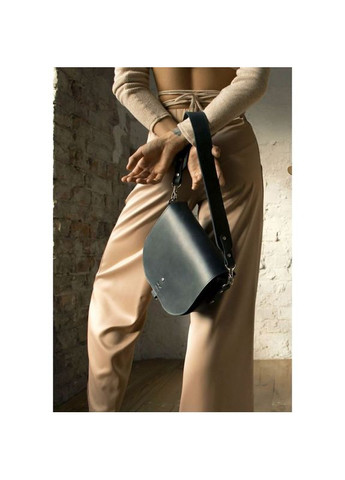 Сумка жіноча шкіряна через плече Ruby L Чорний The Wings (302009269)