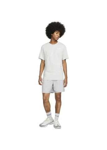 Сіра футболка m nsw tee big swoosh 2 сіра dz2883-034 Nike
