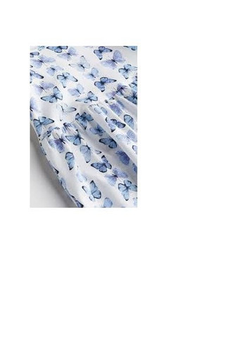 Комбінована сукня з метеликами для дівчинки - 110/116см(4-6р) H&M (355268189)