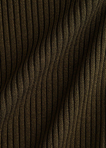 Темно-зеленый демисезонный свитер H&M