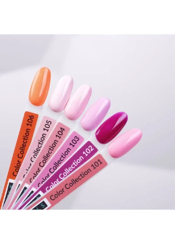 Гель-лак №101 (яскравий, емаль), 6 мл Kira Nails (386095512)