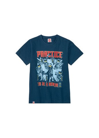 Синя піжама (футболка і шорти) для хлопчика lego 410194 синій Disney