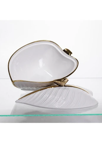 Супница 800 (мл) кастрюля 26×18×14 (см) с крышкой с золотом XL-4074AG Yiwu (402004405)