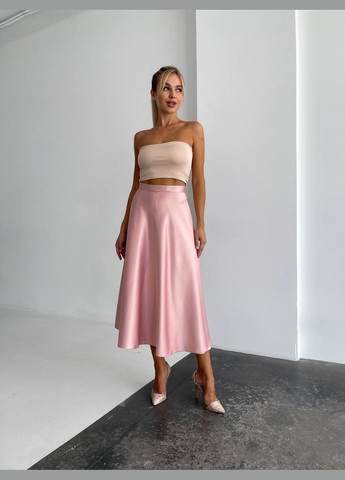 Сатинова спідниця міді на запах Україна (327880158)