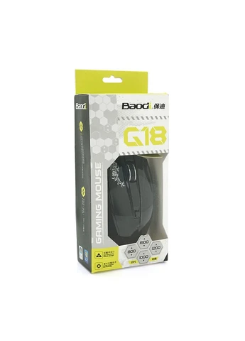 Миша провідна G18/Ga, Black, Voltronic (396322253)