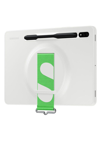 Чехол-накладка Strap Cover Galaxy Tab S7 SM-T870/SM-T875/Tab S8 SM-X700/SM-X706 White (EF-GX700CWEGRU) Samsung (336951044)
