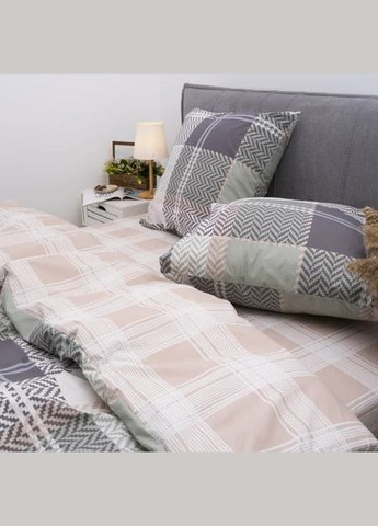 Комплект постільної білизни євро ранфорс 24257 100% бавовна Viluta (334303198)