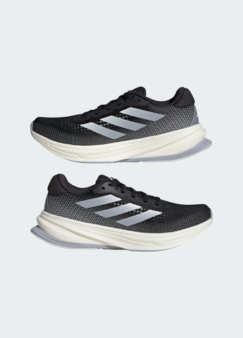 Кросівки Supernova Rise adidas чорні всесезони (305842767)