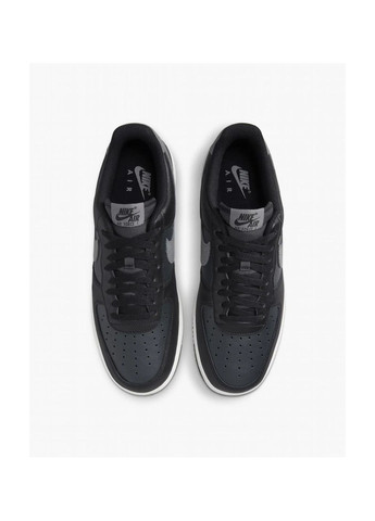 Чорні кросівки чоловічі air force 1 07 lv8 shoes black fj4170-004 Nike