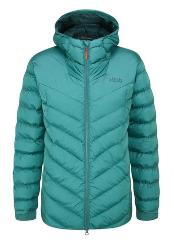 Бирюзовая зимняя куртка nebula pro jacket women Rab