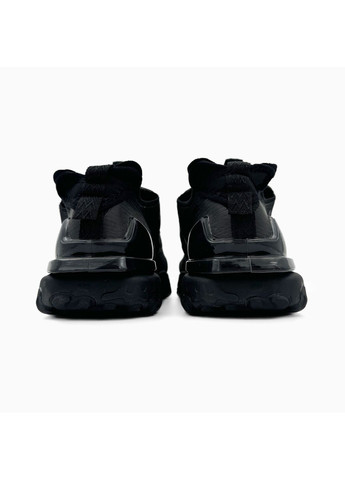 Черные демисезонные кроссовки мужские nike react vision black найк реакт висион No Brand