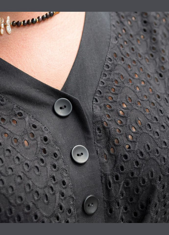 Черное платье 14577-2 Alenka Plus