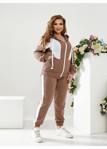 Спортивный костюм женский больших размеров Style Point (349454876)