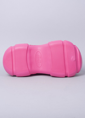 Розовые кроксы женские 343889 Power без каблука