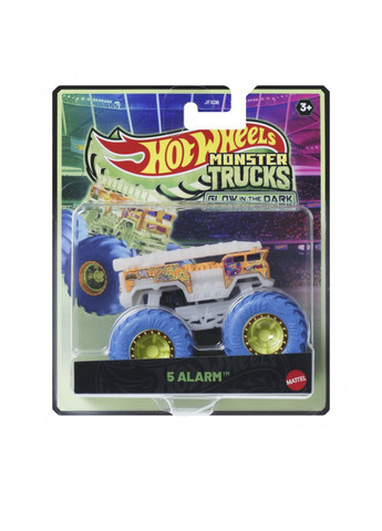 Машинка-внедорожник серии "Светящиеся в темноте" Monster Trucks цвет разноцветный ЦБ-00276547 Hot Wheels (346069567)