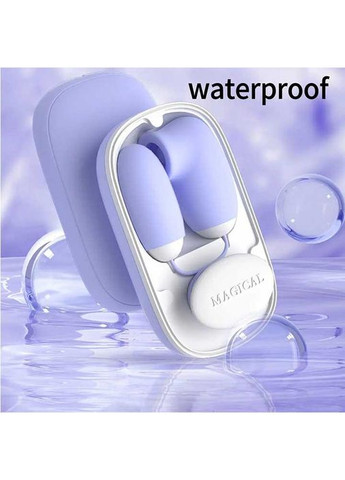 Подвійне вакуумне віброяйце Laile Magic Box USB 20 режимів — Вібратори No Brand (370203682)