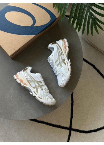 Кроссовки женские Asics White/Bronze No Brand Gel-Kayano 14 белые демисезоны (364487666)