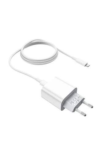 Сетевое зарядное устройство с кабелем C76A Plus Speed source PD20W charger set(C to iP) белый Hoco (389206667)