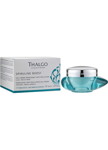 Энергезирующий гель-крем - Energising Anti-Pollution Gel-Cream Spiruline Boost 50ml (839625-32146) Thalgo (368657200)