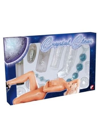 Вібронабір CRYSTAL CLEAR 9 предметів No Brand (302316704)
