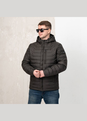 Оливковая (хаки) демисезонная куртка мужская демисезонная большого размера SK