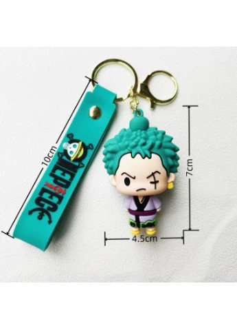 Брелок Ван пис Зоро One piece Zoro манга детский брелок на рюкзак, ключи 7 см Shantou (393635437)