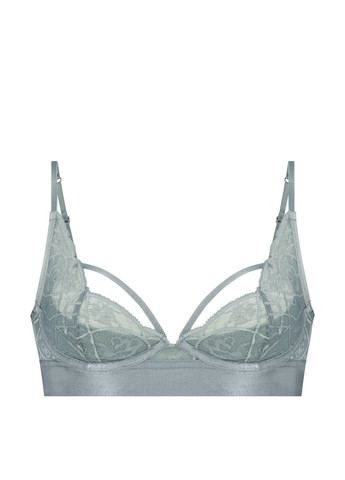 Сіро-голубий сіро-блакитний бюстгальтер hunkemoller з кісточками Hunkenmoller з кісточками поліамід