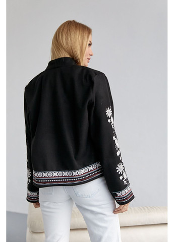 Черный женский женский пиджак с вышивкой ESQ -