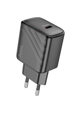 Зарядний пристрій (6942007609913) Hoco CS22A Value USB-C PD30W Black (370019379)
