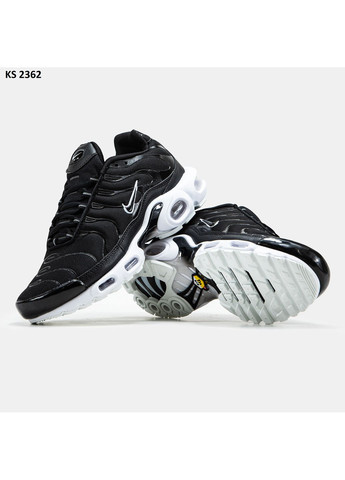 КРОССОВКИ ЖЕНСКИЕ NIKE AIR TN MAX PLUS BLACK WHITE НАЙК АИР МАКС ТН ПЛЮС No Brand чёрные демисезоны (368888060)